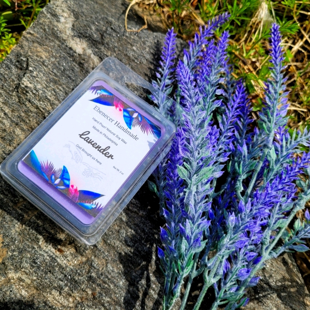 Lavender Wax melts,  Hand pour, Coconut wax blend